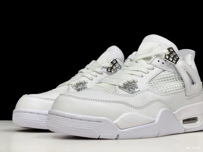 1st Kicks Shoes Money Retro Air 308497-100 Jordan 4 Pure 0711